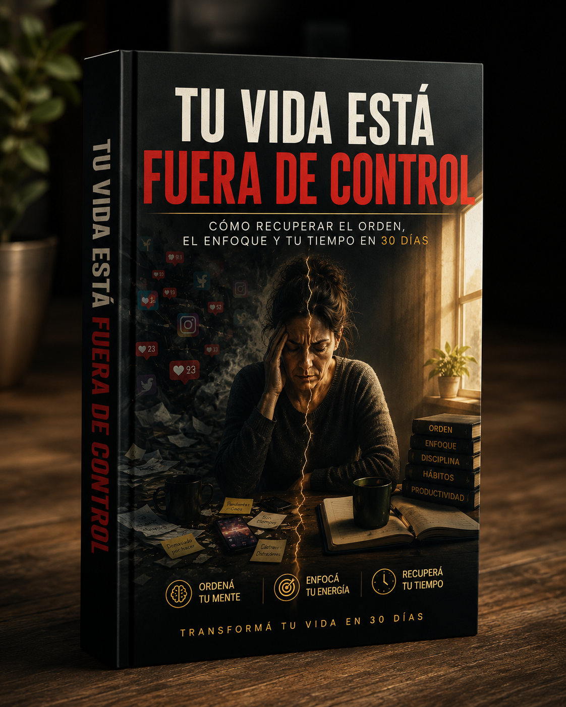 Tu Vida Está Fuera de Control: Guía Digital- Un sistema simple para salir del caos mental.